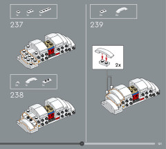 LEGO 75349 instructions page 121 – build guide
