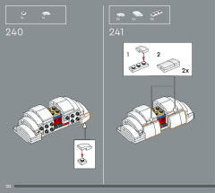 LEGO 75349 instructions page 122 – build guide