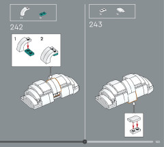 LEGO 75349 instructions page 123 – build guide