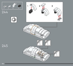 LEGO 75349 instructions page 124 – build guide