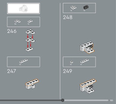 LEGO 75349 instructions page 125 – build guide