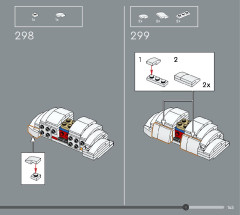 LEGO 75349 instructions page 145 – build guide