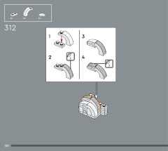 LEGO 75349 instructions page 150 – build guide