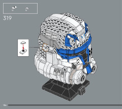 LEGO 75349 instructions page 154 – build guide