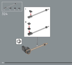 LEGO 75349 instructions page 156 – build guide
