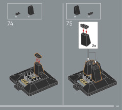 LEGO 75349 instructions page 45 – build guide