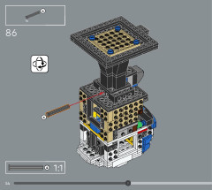LEGO 75349 instructions page 54 – build guide