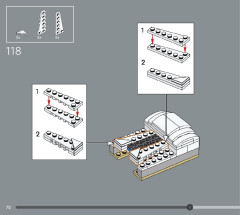 LEGO 75349 instructions page 70 – build guide