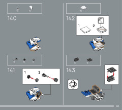 LEGO 75349 instructions page 83 – build guide