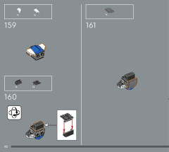 LEGO 75349 instructions page 92 – build guide