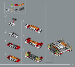 LEGO 75350 instructions page 11 – build guide