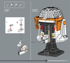 LEGO 75350 instructions page 127 – build guide
