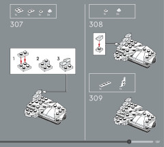 LEGO 75350 instructions page 137 – build guide