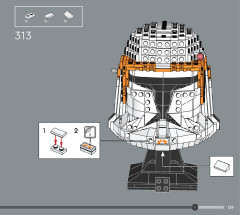 LEGO 75350 instructions page 139 – build guide