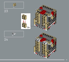 LEGO 75350 instructions page 19 – build guide