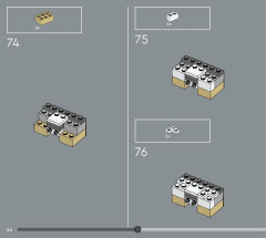 LEGO 75350 instructions page 44 – build guide