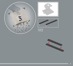 LEGO 75350 instructions page 61 – build guide