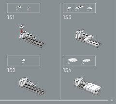 LEGO 75350 instructions page 77 – build guide