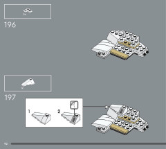 LEGO 75350 instructions page 92 – build guide