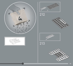 LEGO 75350 instructions page 99 – build guide
