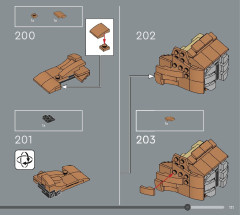 LEGO 75351 instructions page 111 – build guide