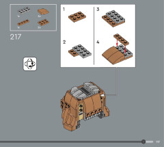 LEGO 75351 instructions page 117 – build guide