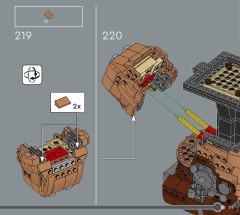 LEGO 75351 instructions page 119 – build guide