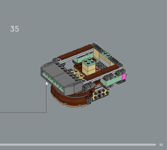 LEGO 75351 instructions page 33 – build guide