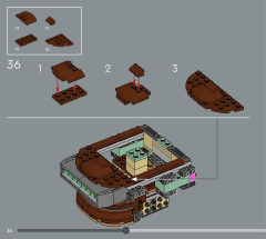 LEGO 75351 instructions page 34 – build guide