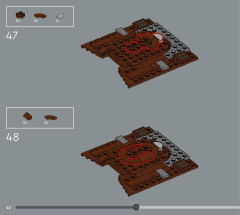 LEGO 75351 instructions page 40 – build guide