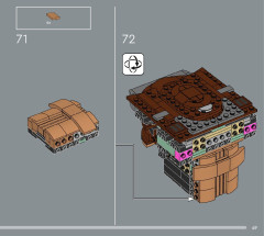 LEGO 75351 instructions page 49 – build guide