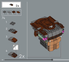 LEGO 75351 instructions page 52 – build guide