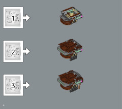 LEGO 75351 instructions page 6 – build guide