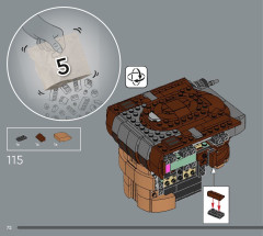LEGO 75351 instructions page 72 – build guide