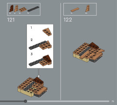 LEGO 75351 instructions page 75 – build guide