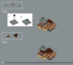 LEGO 75351 instructions page 76 – build guide