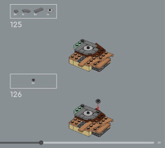 LEGO 75351 instructions page 77 – build guide