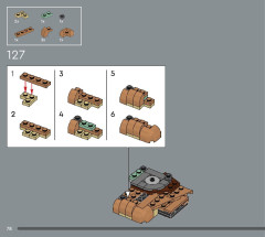 LEGO 75351 instructions page 78 – build guide