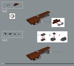 LEGO 75351 instructions page 84 – build guide