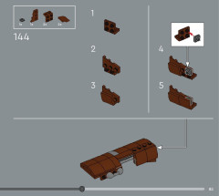 LEGO 75351 instructions page 85 – build guide