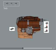 LEGO 75351 instructions page 87 – build guide