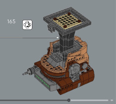 LEGO 75351 instructions page 99 – build guide