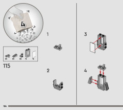 LEGO 75352 instructions page 104 – build guide