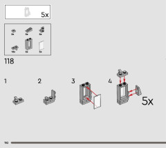 LEGO 75352 instructions page 110 – build guide