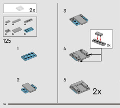 LEGO 75352 instructions page 116 – build guide
