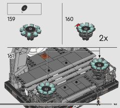 LEGO 75352 instructions page 143 – build guide