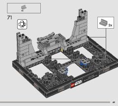 LEGO 75352 instructions page 69 – build guide