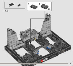 LEGO 75352 instructions page 71 – build guide
