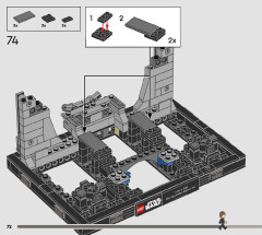 LEGO 75352 instructions page 72 – build guide