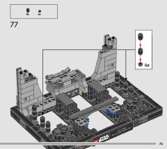 LEGO 75352 instructions page 75 – build guide